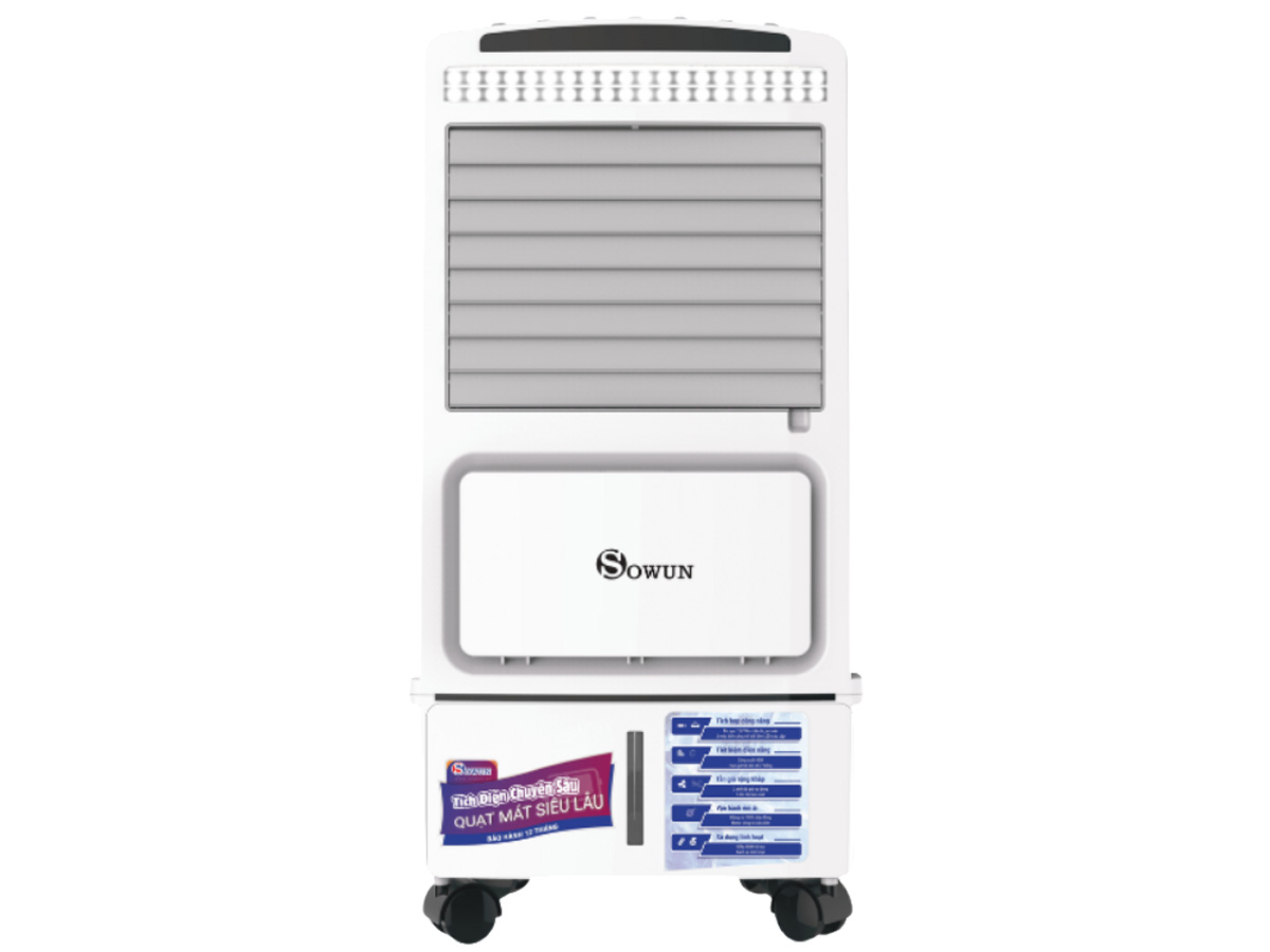 Quạt điều hòa tích điện Sowun SW 808S (40W,12L)