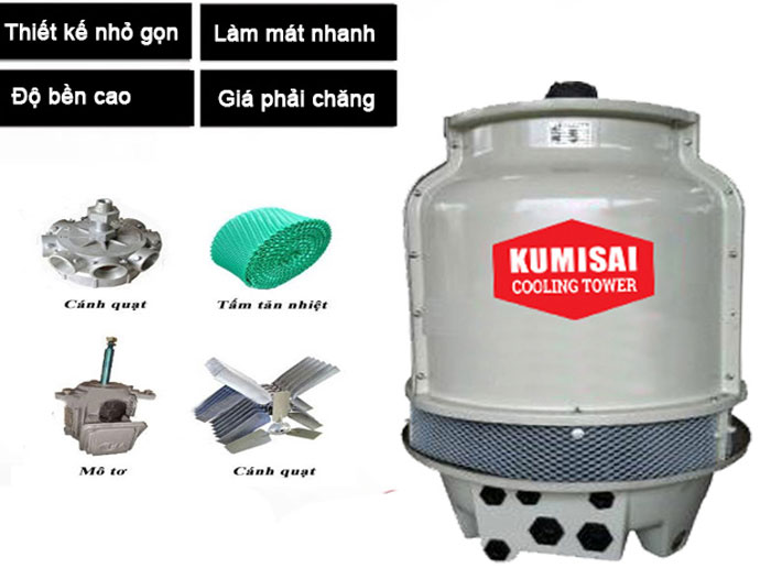 Tháp giải nhiệt làm mát 