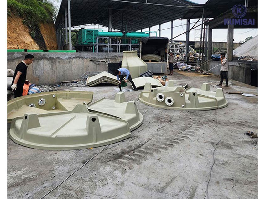 Tháp giải nhiệt làm mát Kumisai  