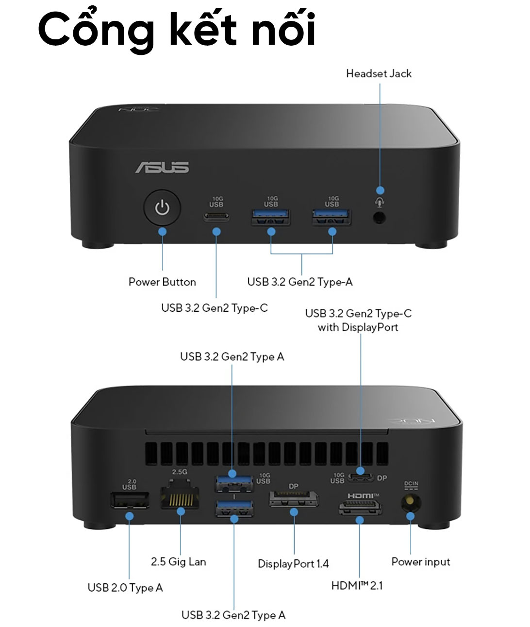 Bộ mini PC Asus 