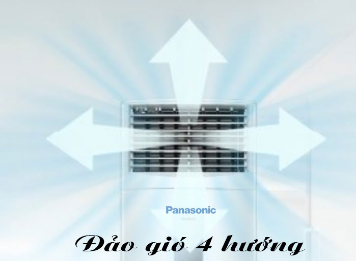 Panasonic S-21PB3H5/U-21PRB1H5 có thiết kế thổi gió 4 hướng
