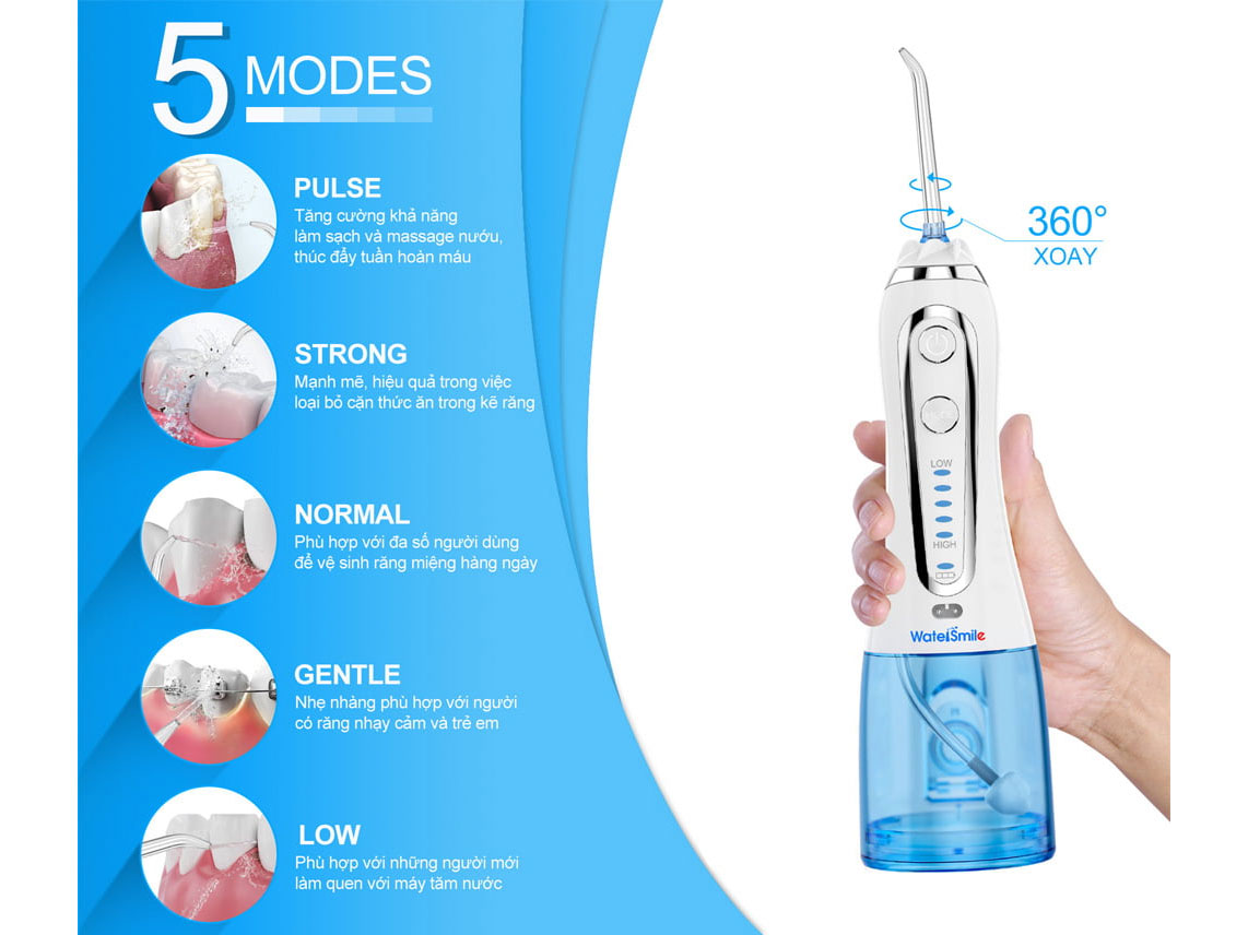 Máy tăm nước cầm tay WaterSmile WS-139