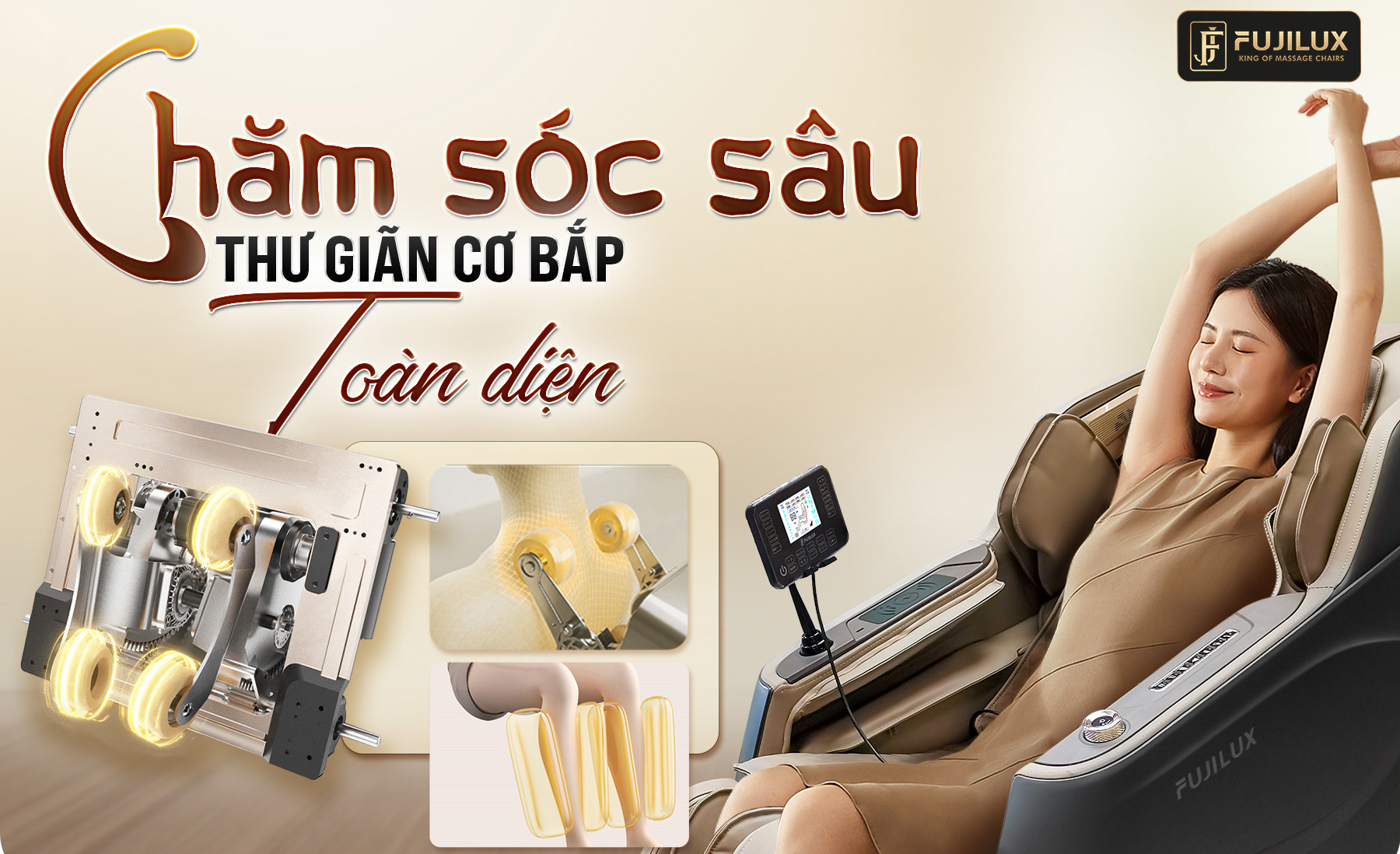 Ghế FujiLux JP3380 - Nhật Bản
