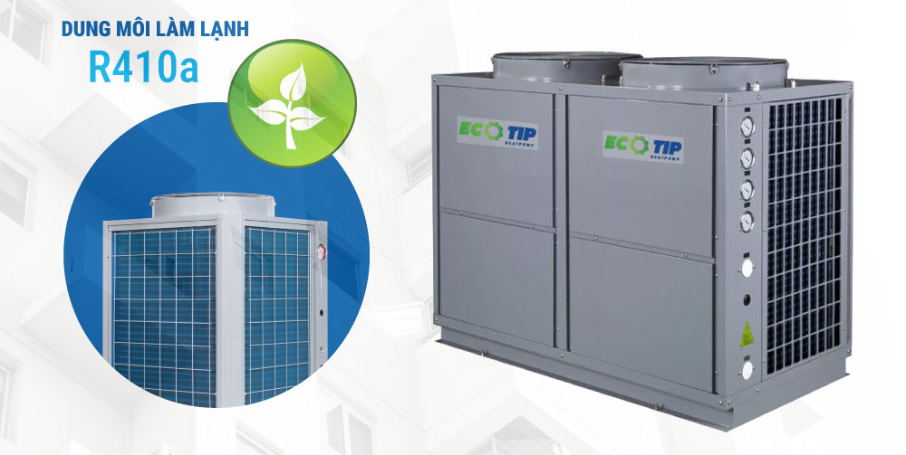 Máy bơm nhiệt công nghiệp Heat Pump Ecotip MEGA10