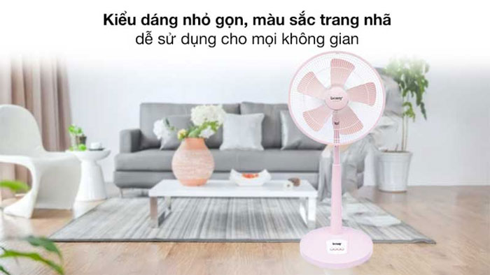 quạt lửng Benny BF-45SL có kiểu dáng hiện đại, sang trọng
