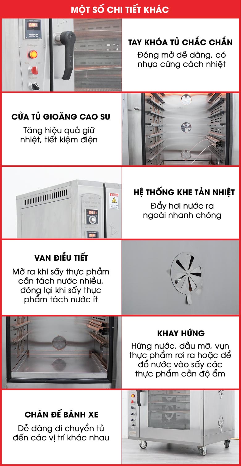 Tủ sấy thực phẩm công nghiệp