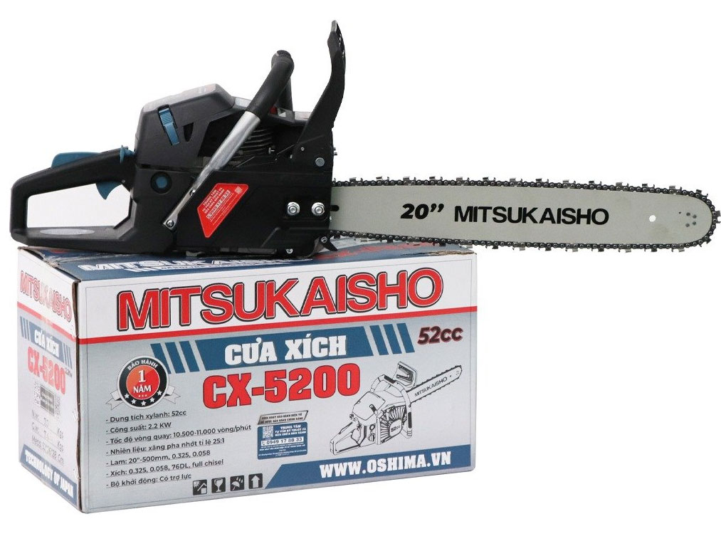 Máy cưa xích 2 thì Mitsukaisho CX-5200