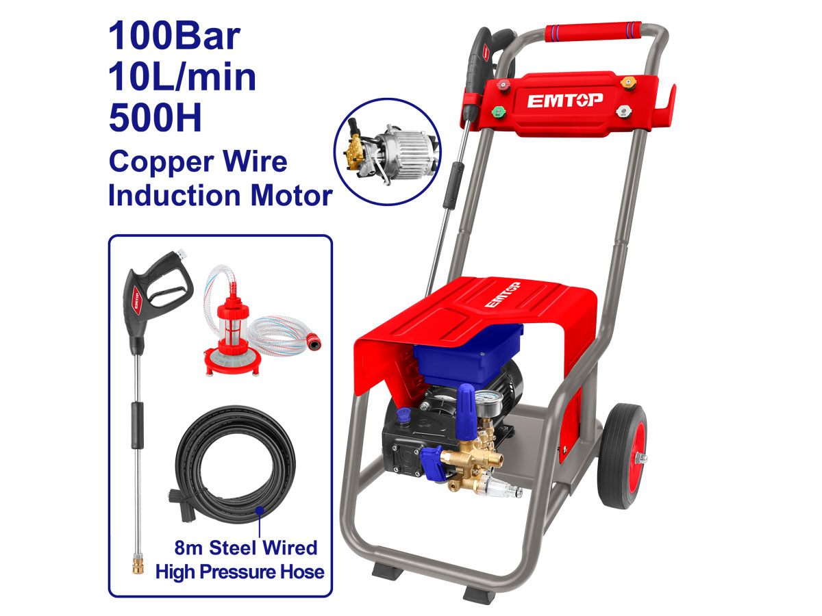 Máy xịt rửa công nghiệp Emtop EHPW30018