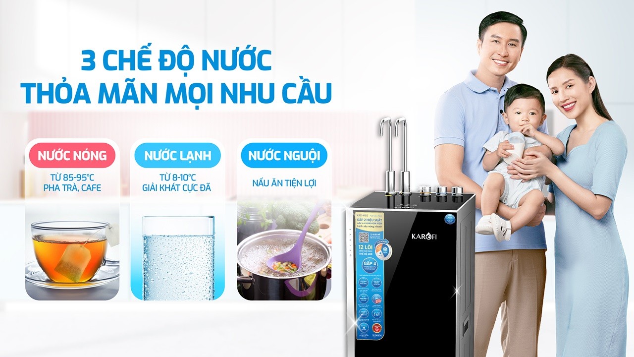 Máy lọc nước nóng lạnh 