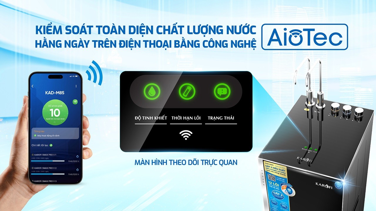 Máy lọc nước thông minh