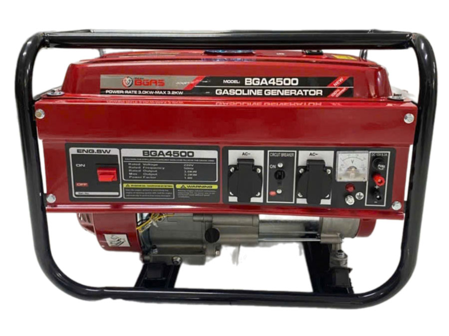 Máy phát điện chạy xăng Bgas BGA4500 (3KW)