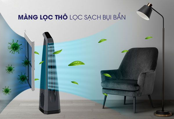 Symphony SPN-23i trang bị màng lọc thô