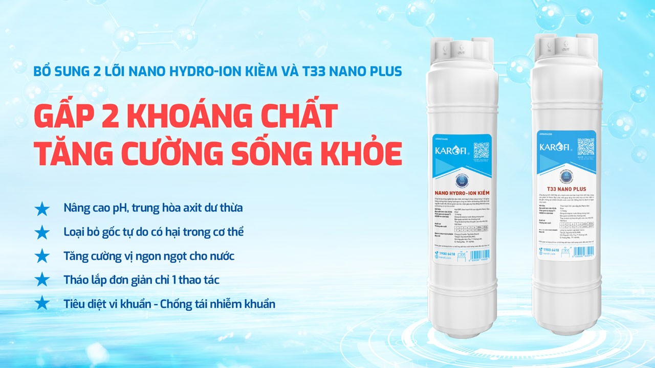 Máy lọc nước 12 lõi