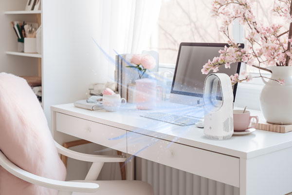 quạt lọc không khí và khử khuẩn U Ultty Petit Lidi có kiểu dáng hiện đại