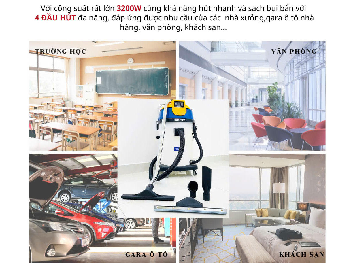 Máy hút bụi công nghiệp 