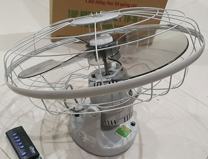 Quạt trần đảo Lifan TĐ-16RC có khả năng đảo gió 360 độ