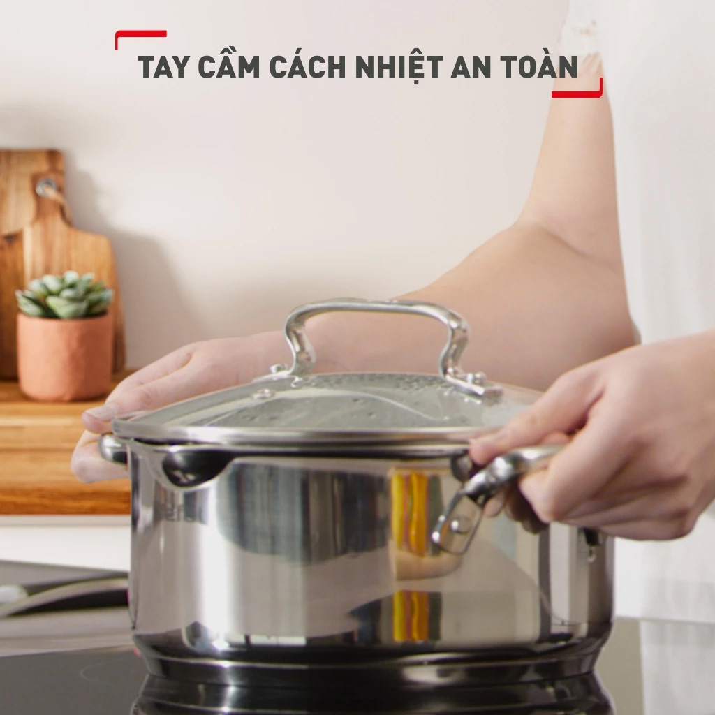 Bộ nồi Inox Tefal Duetto Plus G719SA55