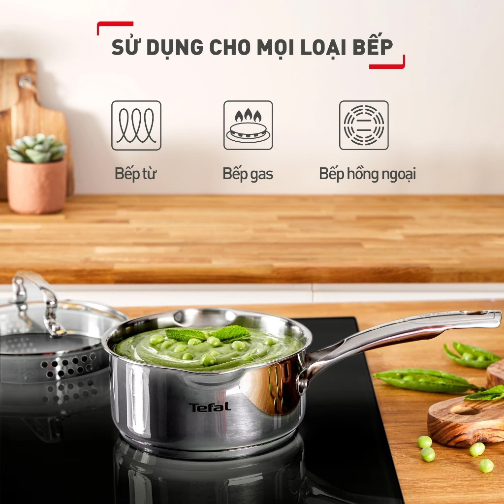 Bộ 5 nồi Tefal Duetto Plus G719SA55