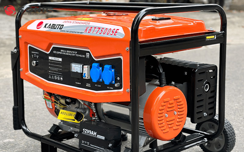 Máy phát điện chạy xăng Kabuto KBT7500SE