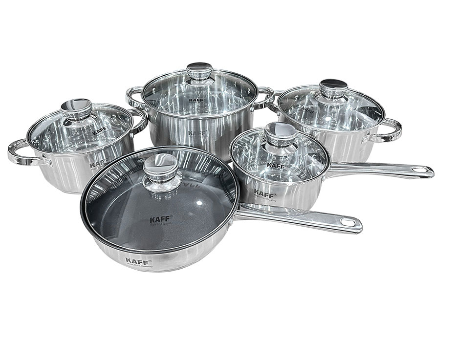 Bộ nồi inox 5 món Kaff KF-ST005Fr