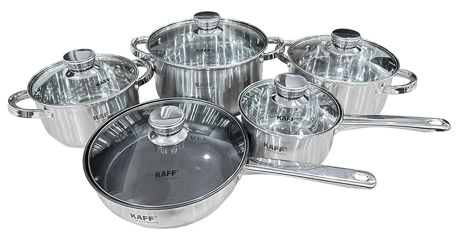 Bộ nồi inox 5 món Kaff KF-ST005Fr