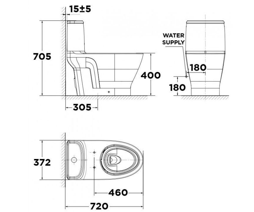 Bồn cầu American Standard 