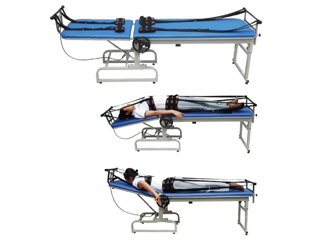 Giường kéo cột sống lưng 2 khúc TJM-GK01