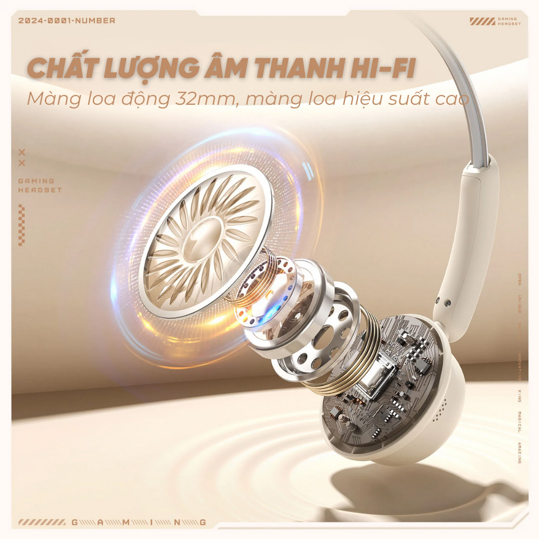 Tai nghe gaming Onikuma GT820