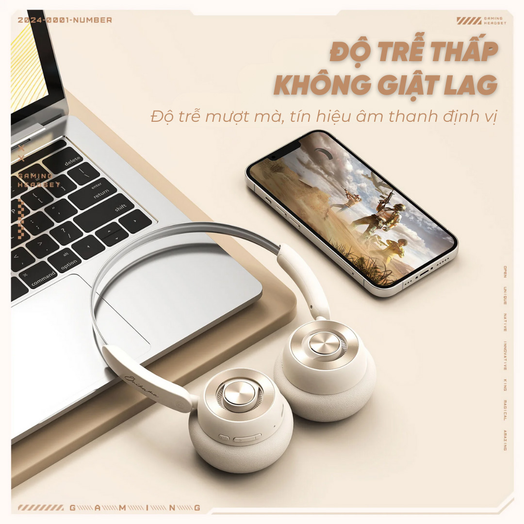Tai nghe không dây Onikuma GT820
