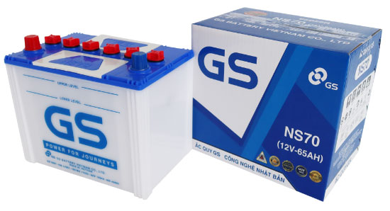 Ắc quy nước GS NS70 