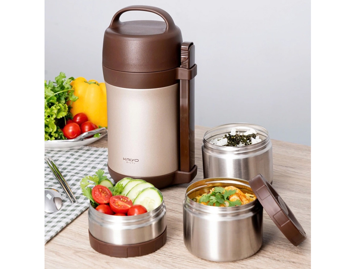 Hộp cơm giữ nhiệt Kaiyo KVL-3956 1600ml