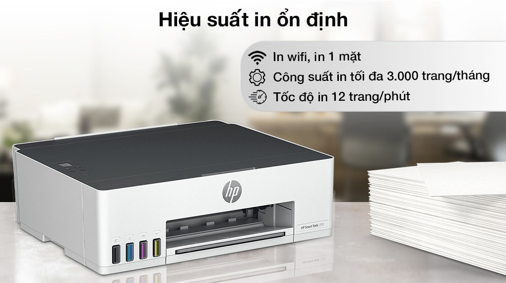 Máy in màu HP Smart Tank 210 3D4L3