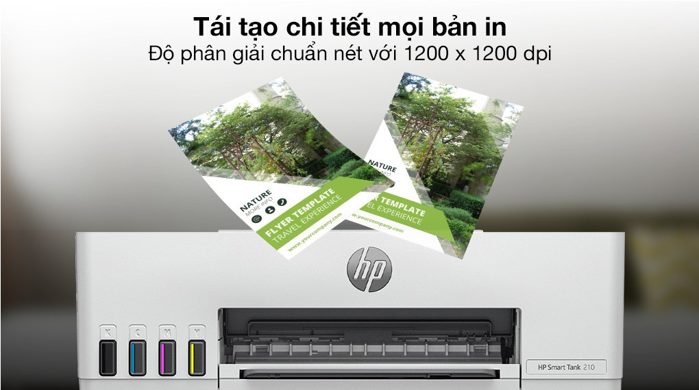 Máy in phun màu HP Smart Tank 210