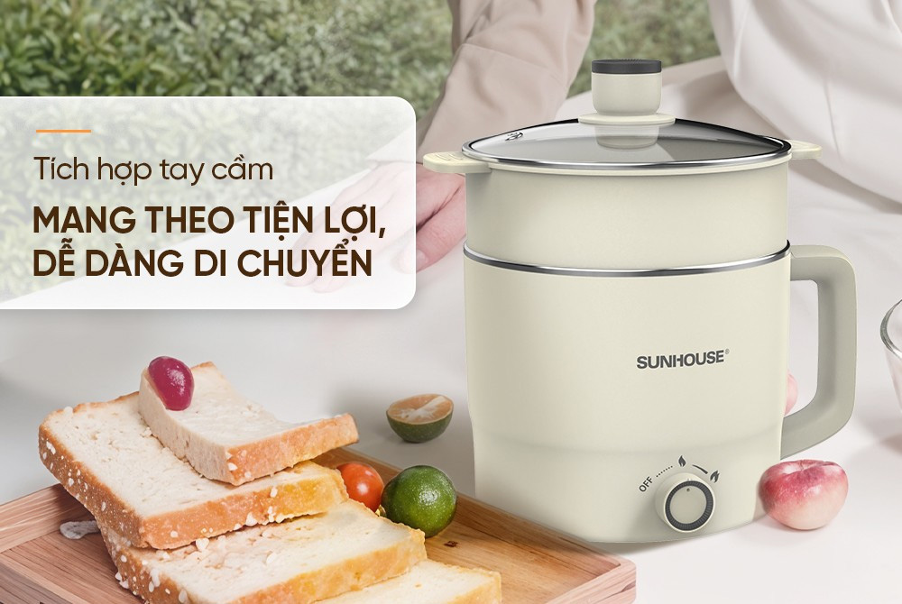 Nồi lẩu mini đa năng Sunhouse SHD4516 (1.6L)