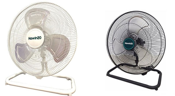 quạt sàn quay Hawin20 HF20-50 có 2 màu sắc để bạn lựa chọn