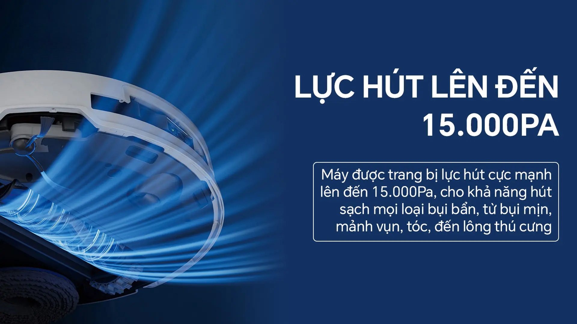 Robot lau nhà Ecovacs Deebot T50 Omni
