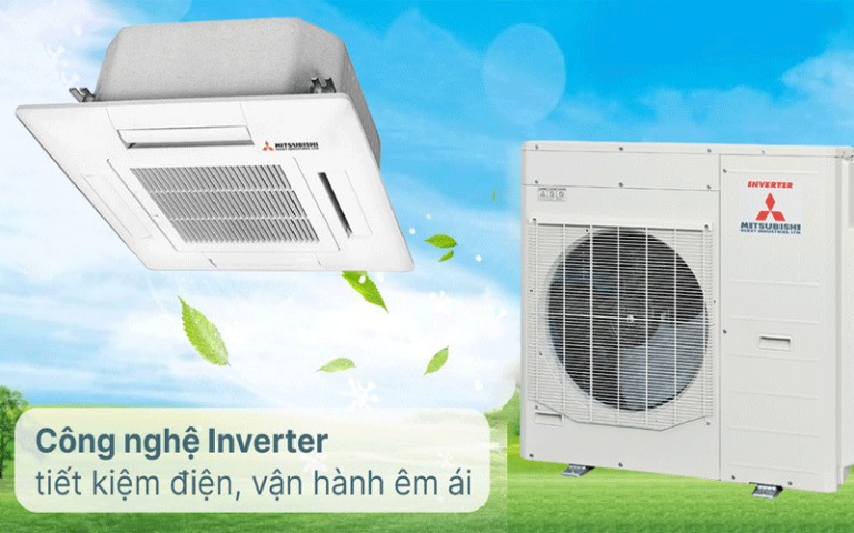 Điều hòa âm trần Mitsubishi Heavy 2 chiều FDT100VH/FDC100VNP-W