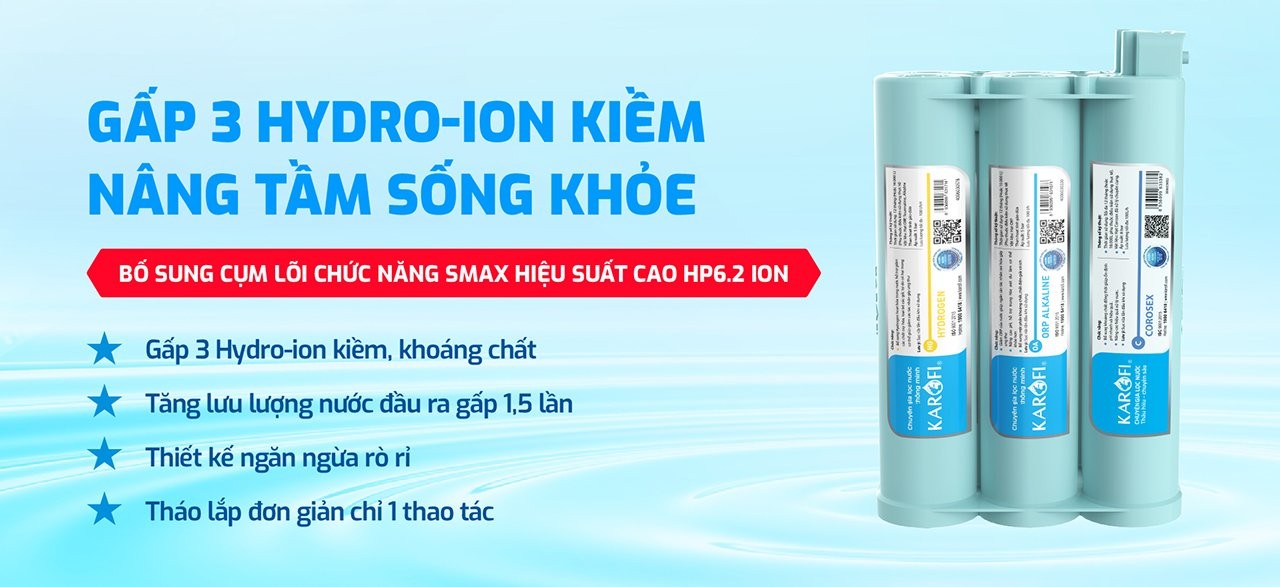Máy chuyển đổi nước ion kiềm