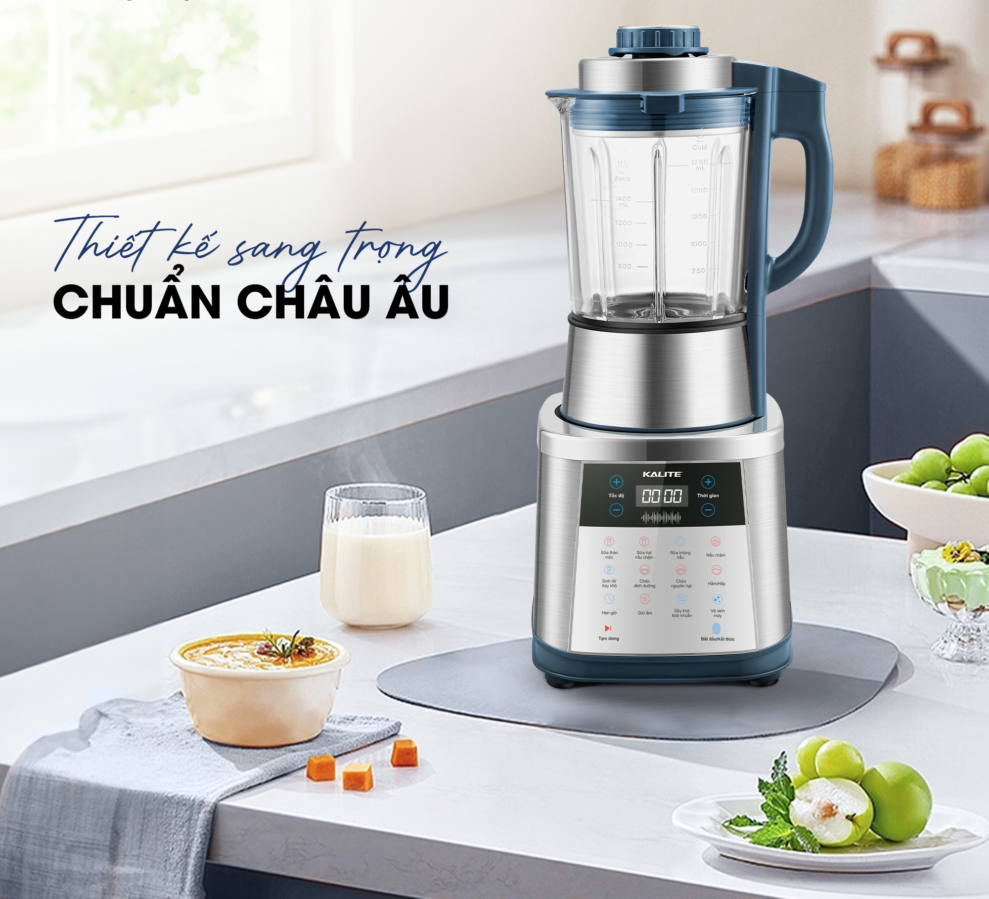 Máy làm sữa hạt Kalite KCBV8P