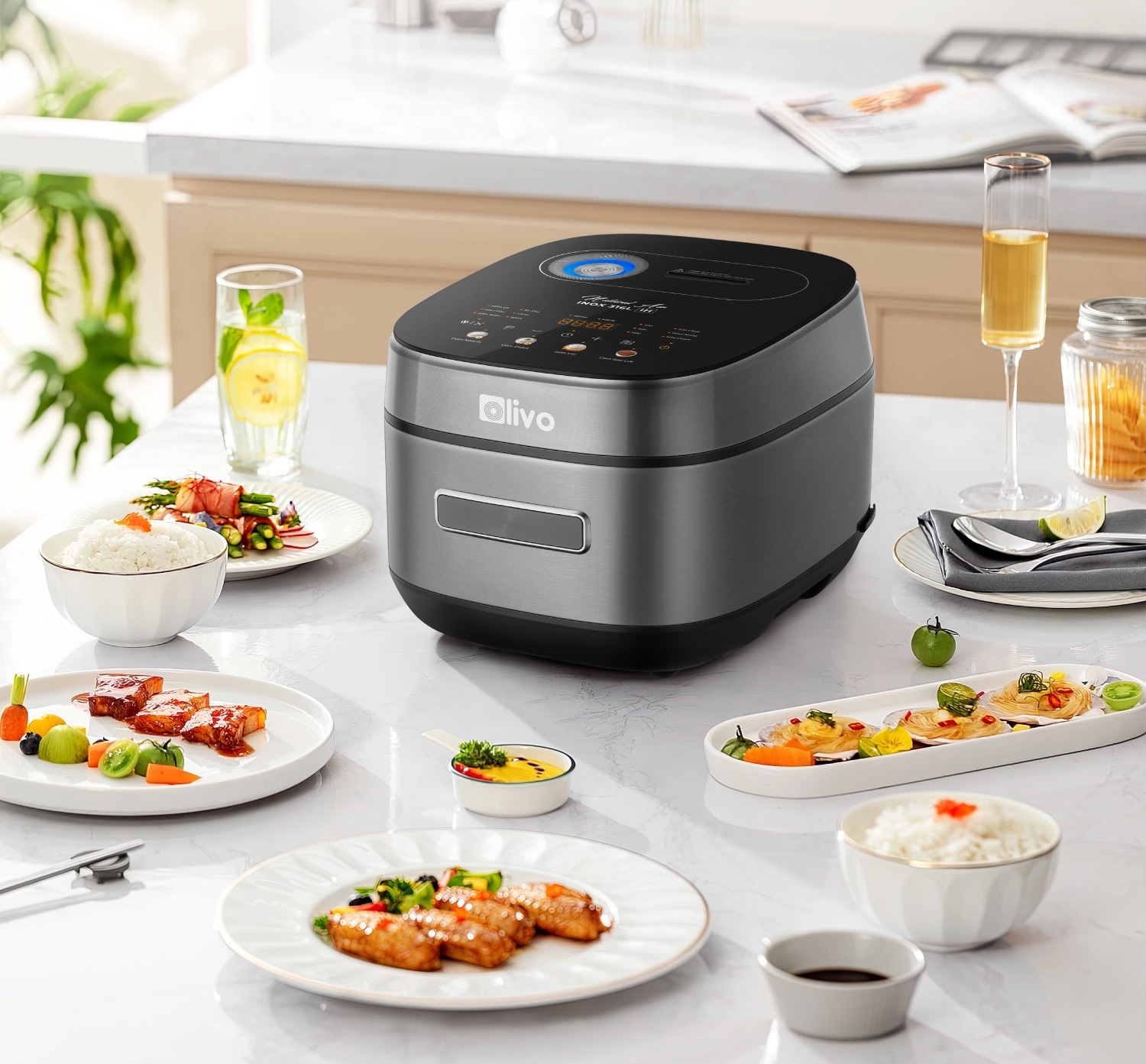 Nồi cơm điện cao tần Olivo RC900IH