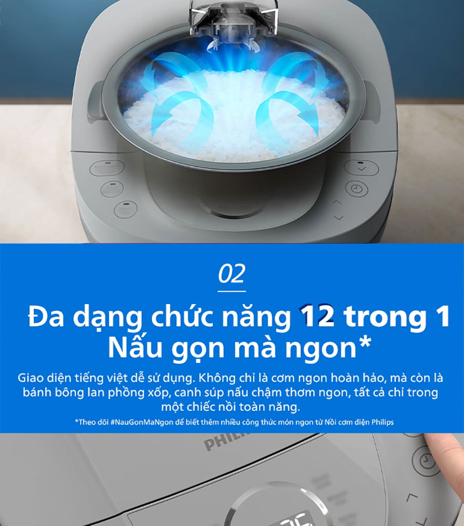 Nồi cơm điện Philips  