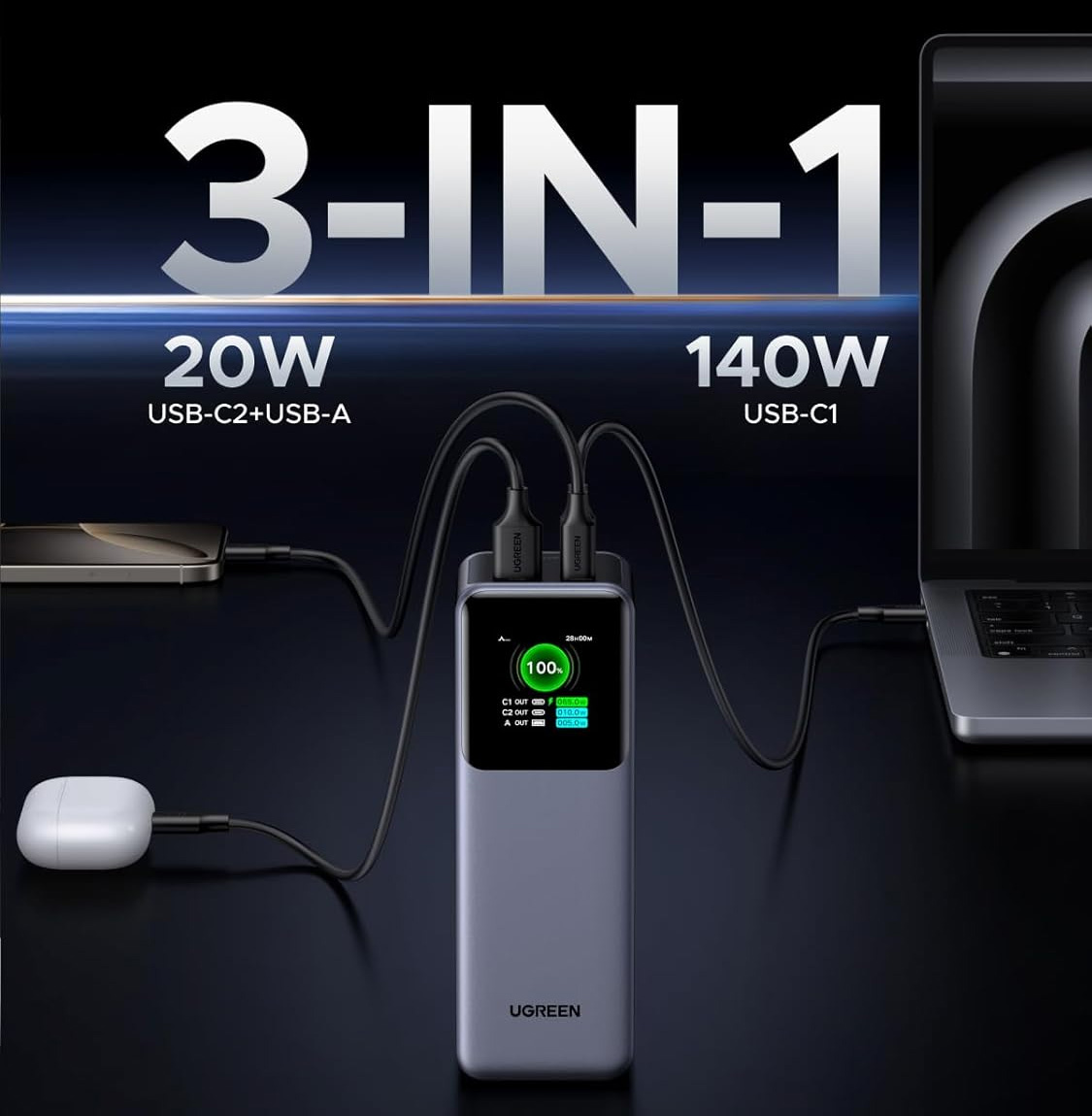 Pin dự phòng Ugreen PB722