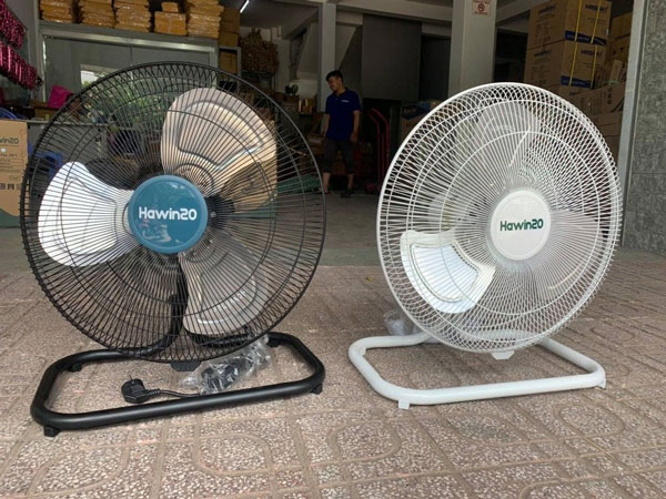 quạt sàn quay Hawin20 HF20-45 có 2 màu để bạn lựa chọn