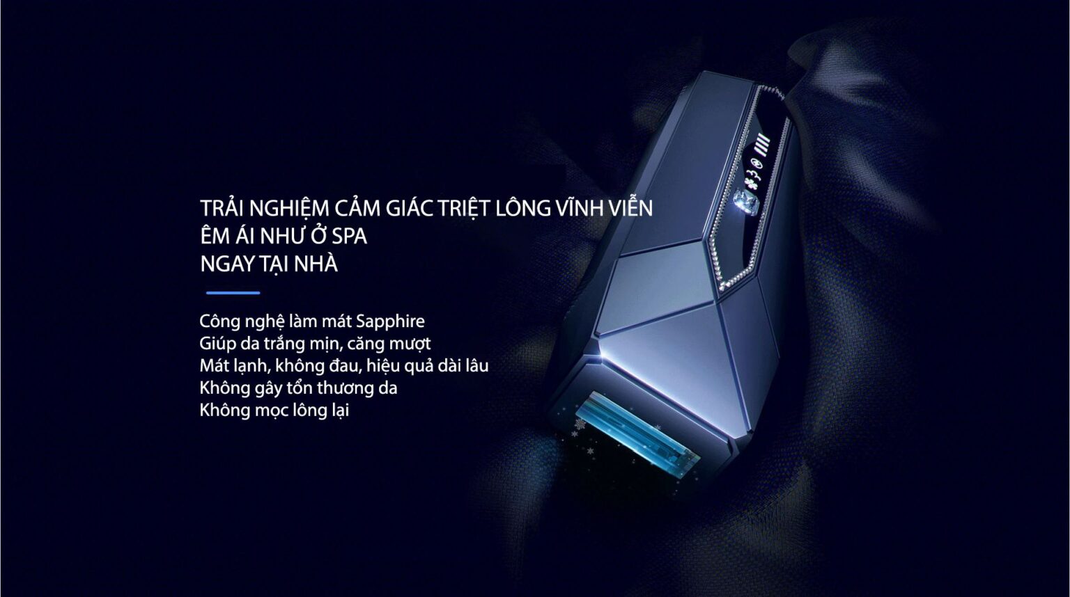 Máy triệt lông tại nhà