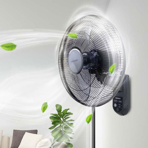 Quạt treo tường Nanoco NWF1615RC-GR có khả năng làm mát hiệu quả