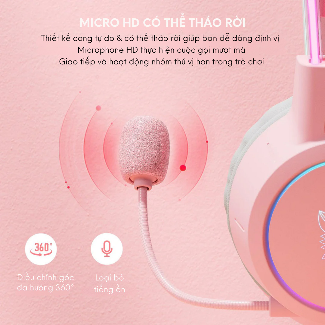 Onikuma X15 Pro RGB tai hươu độc đáo