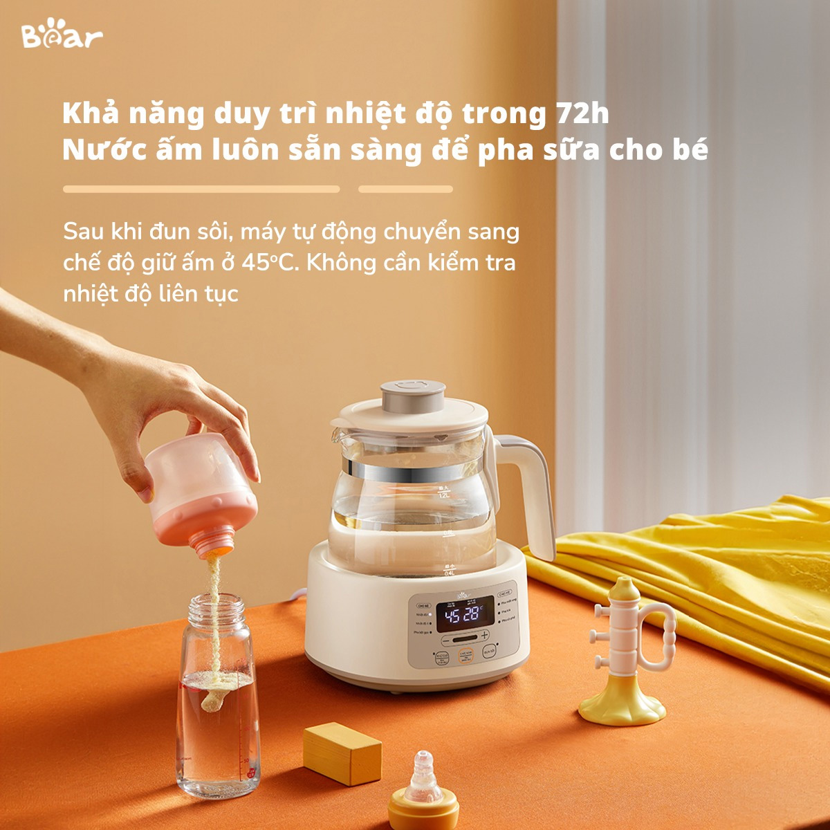 Máy đun nước Bear WW-4H12L