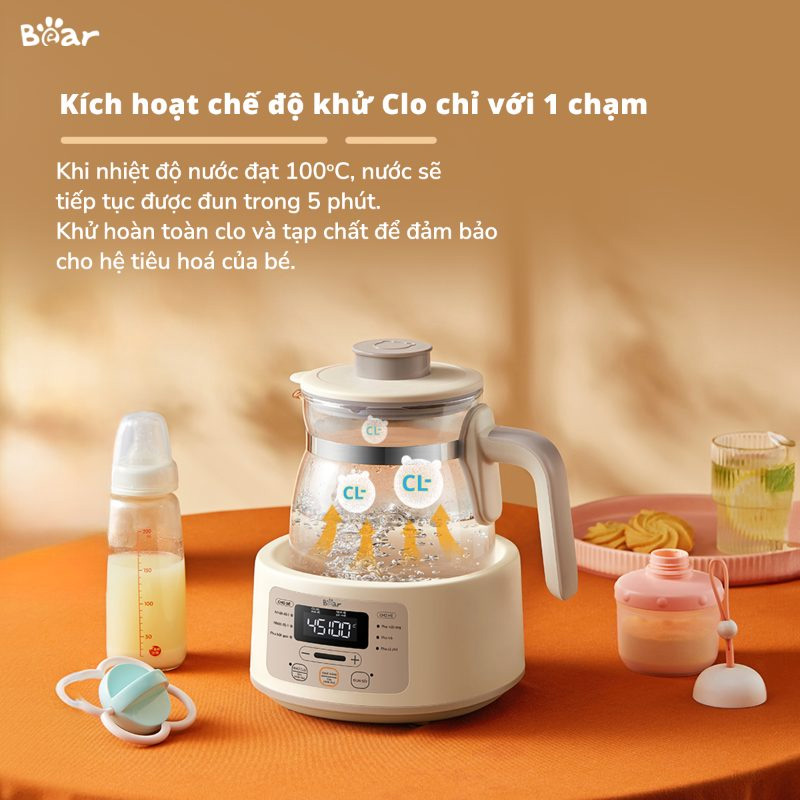 Máy hâm sữa Bear WW-4H12L