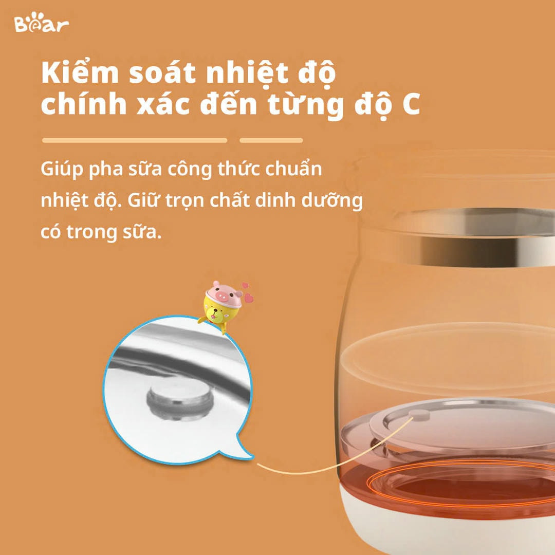 Bình đun nước Bear WW-4H12L