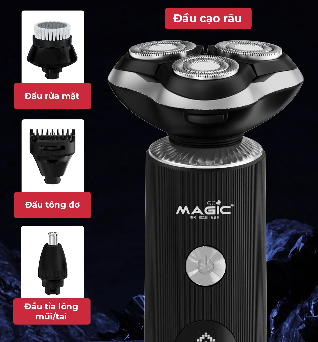 Máy tỉa lông Magic Eco Pro-40